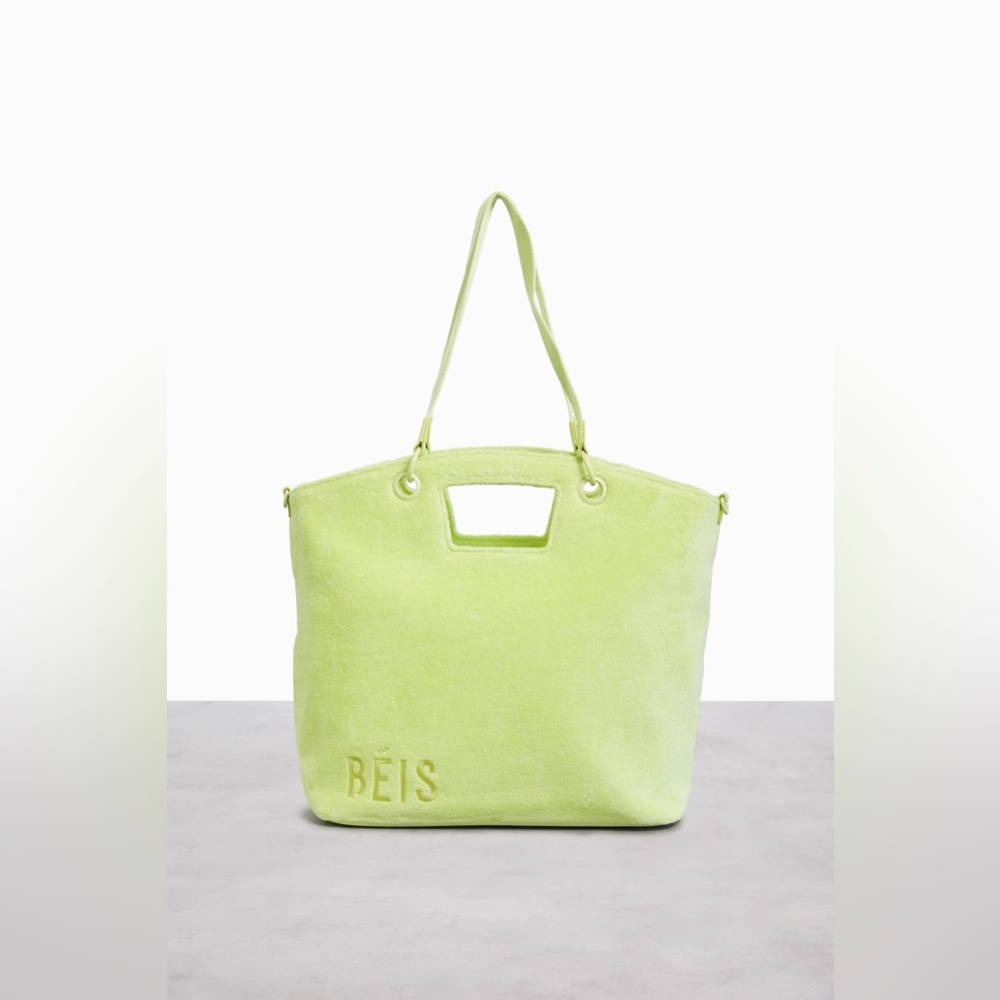 BEIS The Terry Tote in CITRON